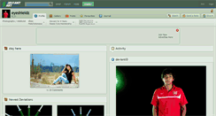 Desktop Screenshot of eyeshieldz.deviantart.com