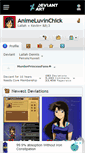 Mobile Screenshot of animeluvinchick.deviantart.com