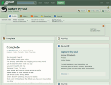 Tablet Screenshot of capture-thy-soul.deviantart.com