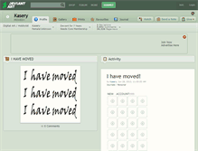 Tablet Screenshot of kasery.deviantart.com