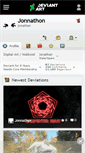 Mobile Screenshot of jonnathon.deviantart.com