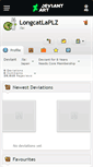 Mobile Screenshot of longcatlaplz.deviantart.com