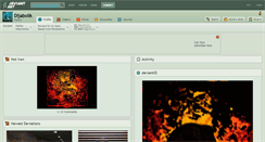 Desktop Screenshot of dijabolik.deviantart.com