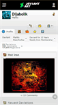 Mobile Screenshot of dijabolik.deviantart.com