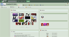 Desktop Screenshot of inuyasha-oc-club.deviantart.com