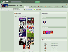 Tablet Screenshot of inuyasha-oc-club.deviantart.com