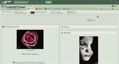 Desktop Screenshot of creativityftcorrupt.deviantart.com