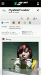 Mobile Screenshot of diyadeathwalker.deviantart.com