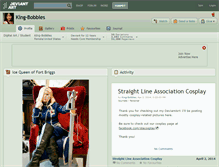 Tablet Screenshot of king-bobbles.deviantart.com