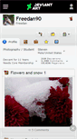 Mobile Screenshot of freedan90.deviantart.com