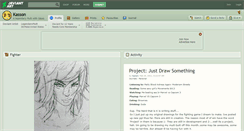 Desktop Screenshot of kasson.deviantart.com