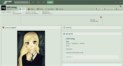 Desktop Screenshot of lulii13omg.deviantart.com