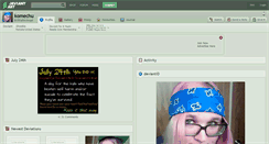 Desktop Screenshot of komechu.deviantart.com