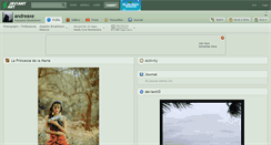 Desktop Screenshot of andreaxe.deviantart.com