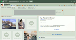 Desktop Screenshot of nicemind.deviantart.com