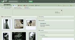 Desktop Screenshot of jamesgrant.deviantart.com