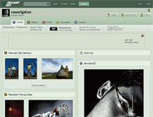 Tablet Screenshot of naseefgafoor.deviantart.com