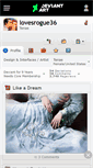 Mobile Screenshot of lovesrogue36.deviantart.com
