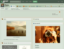 Tablet Screenshot of ffraise.deviantart.com