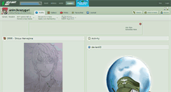 Desktop Screenshot of anim3krazygurl.deviantart.com