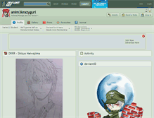 Tablet Screenshot of anim3krazygurl.deviantart.com