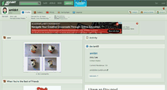 Desktop Screenshot of amidot.deviantart.com