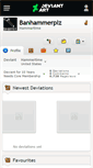 Mobile Screenshot of banhammerplz.deviantart.com
