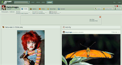 Desktop Screenshot of harpyimages.deviantart.com