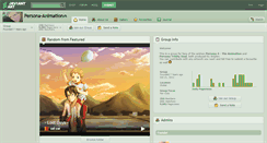 Desktop Screenshot of persona-animation.deviantart.com