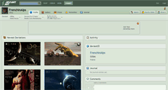 Desktop Screenshot of frenchinalps.deviantart.com