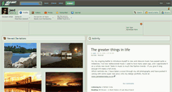 Desktop Screenshot of jaed.deviantart.com