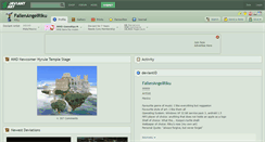 Desktop Screenshot of fallenangelriku.deviantart.com