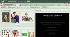 Desktop Screenshot of mistress-jaeden.deviantart.com
