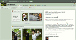 Desktop Screenshot of fdp-fanclub.deviantart.com