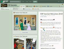 Tablet Screenshot of fdp-fanclub.deviantart.com