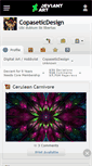 Mobile Screenshot of copaseticdesign.deviantart.com