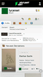 Mobile Screenshot of lycansei.deviantart.com