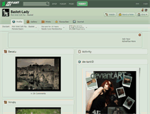 Tablet Screenshot of bastet-lady.deviantart.com