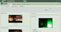 Desktop Screenshot of cararabr.deviantart.com