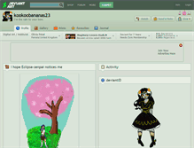 Tablet Screenshot of kookoobananas23.deviantart.com