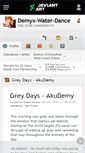 Mobile Screenshot of demyx-water-dance.deviantart.com