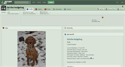 Desktop Screenshot of kai-the-hedgehog.deviantart.com
