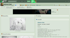 Desktop Screenshot of alchemy-freak.deviantart.com