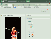 Tablet Screenshot of h-ana.deviantart.com