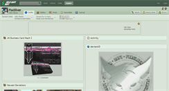 Desktop Screenshot of foxsilver.deviantart.com