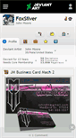Mobile Screenshot of foxsilver.deviantart.com