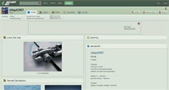 Desktop Screenshot of chiqui2907.deviantart.com