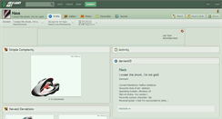 Desktop Screenshot of haos.deviantart.com