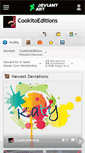 Mobile Screenshot of cookitoeditions.deviantart.com