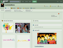 Tablet Screenshot of cookitoeditions.deviantart.com